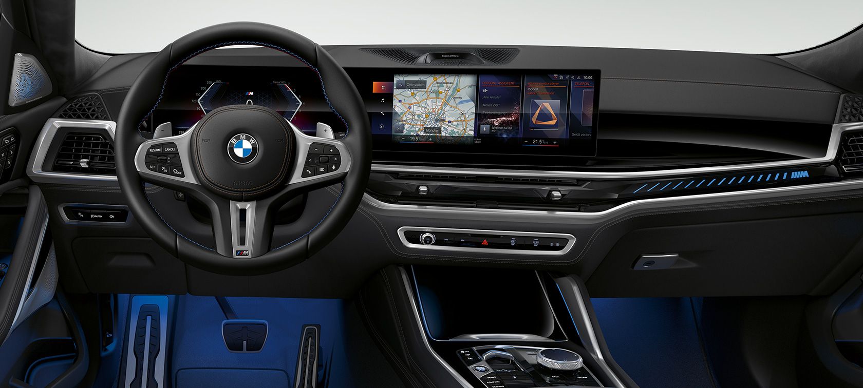 BMW X6 M60i xDRIVE: PUESTO DE CONDUCCIÓN Y TECNOLOGÍA
