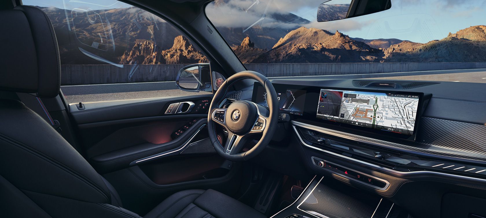 bmw x7 m60i xdrive puesto de conduccion y tecnologias